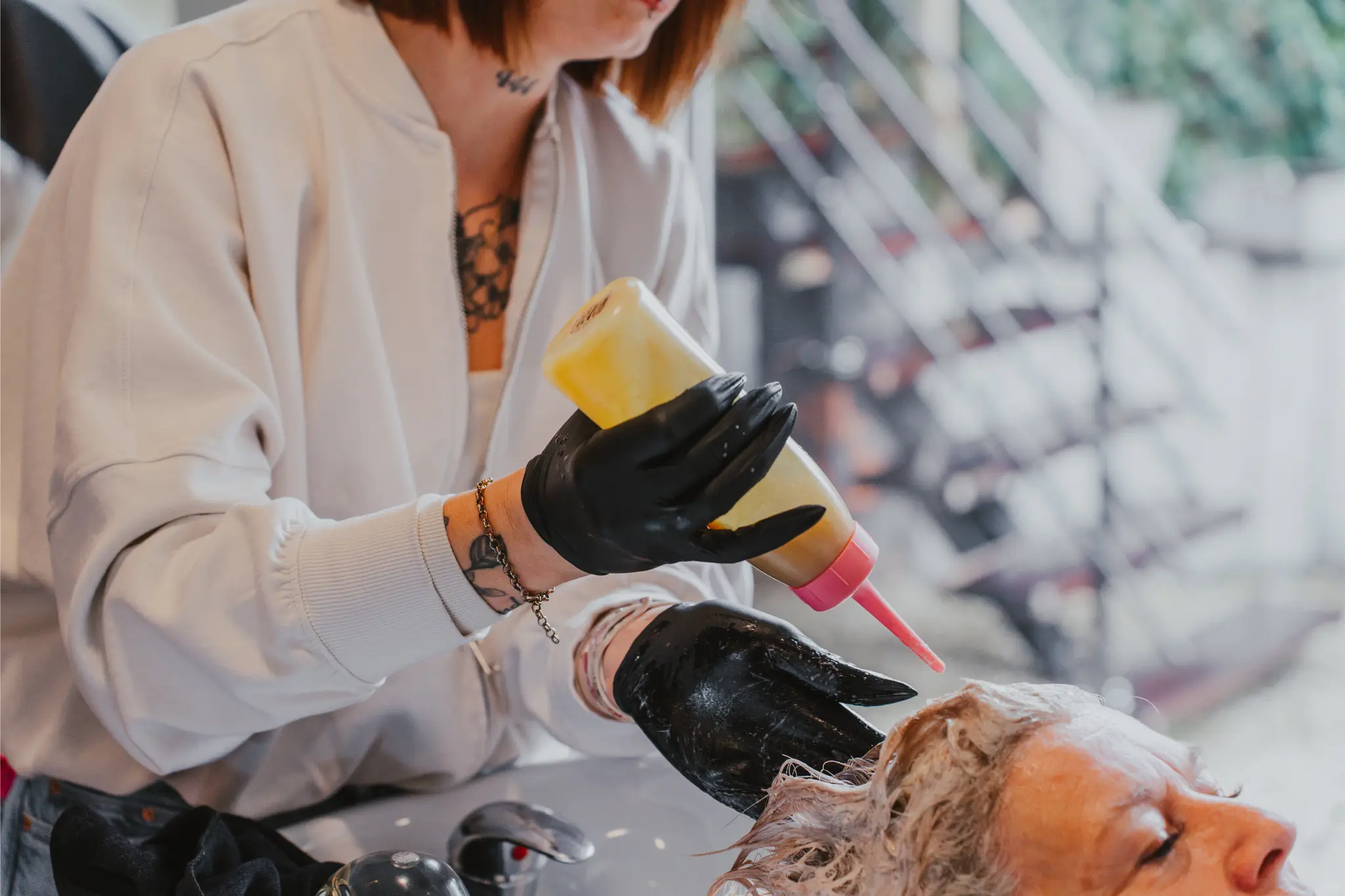 Kleuren en balayage