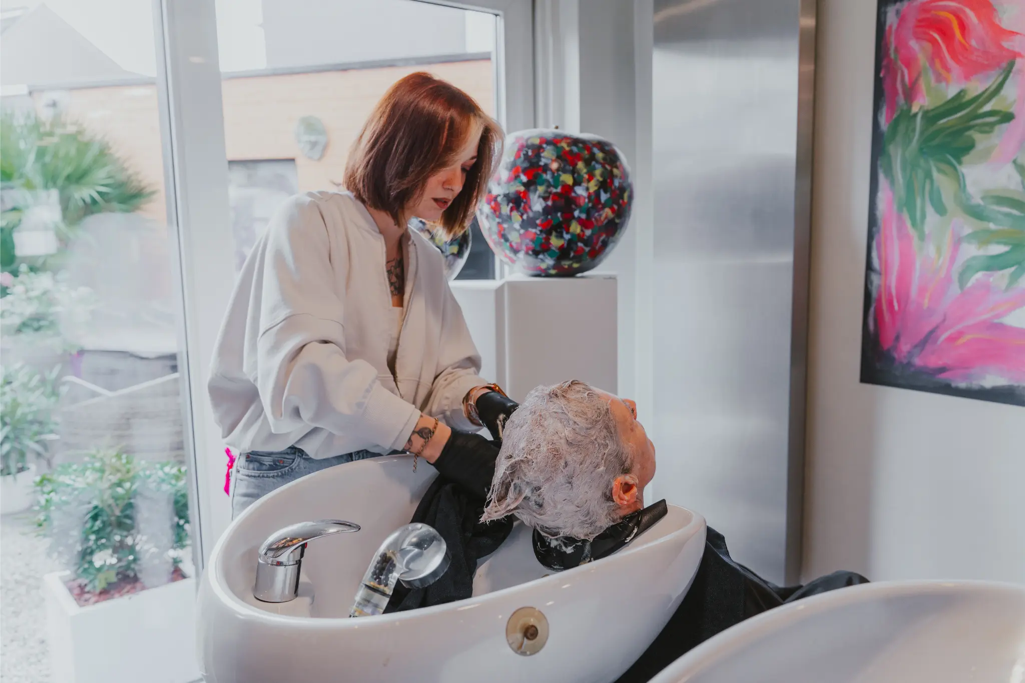 Kleuren en balayage